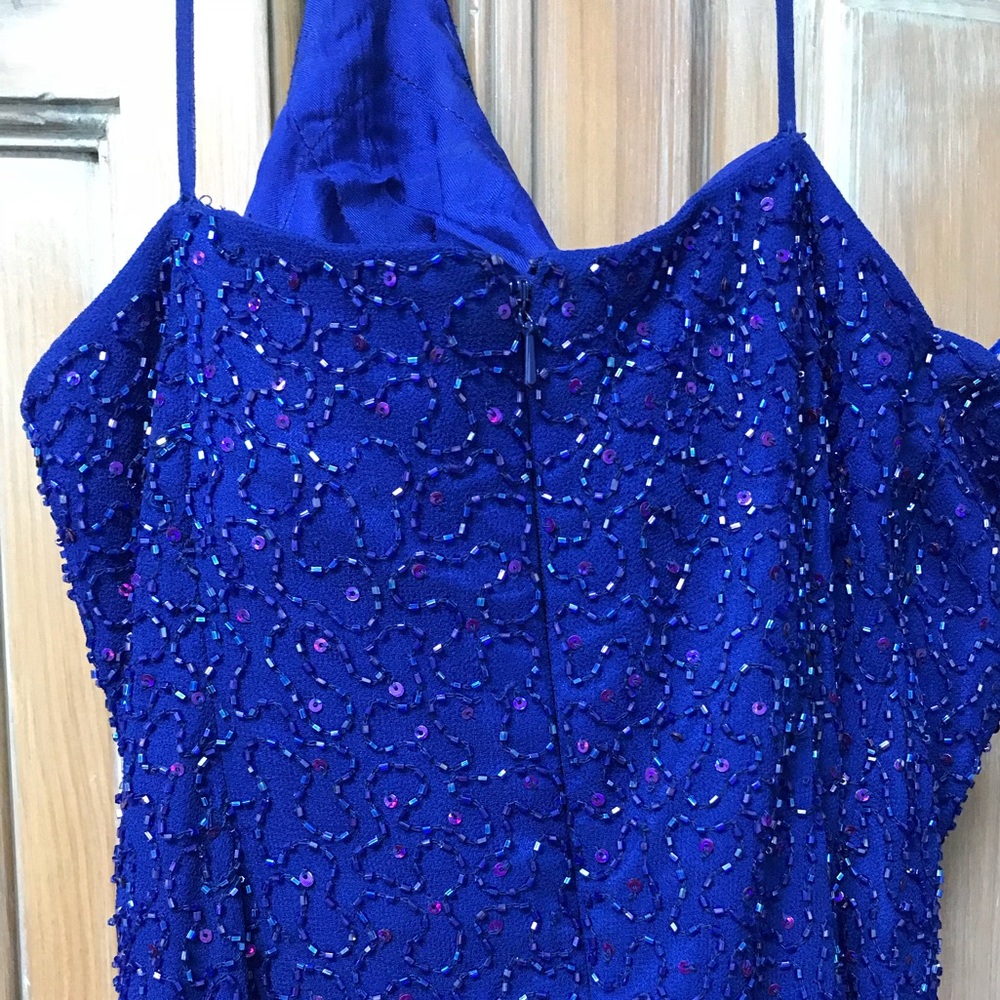STUNNING Riva Designs Beaded Formal/Prom Dress - Picture 4 of 8